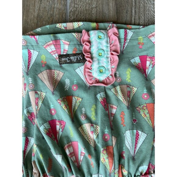 Matilda Jane Campfire Stories Romper Sz 4 - Picture 3 of 5